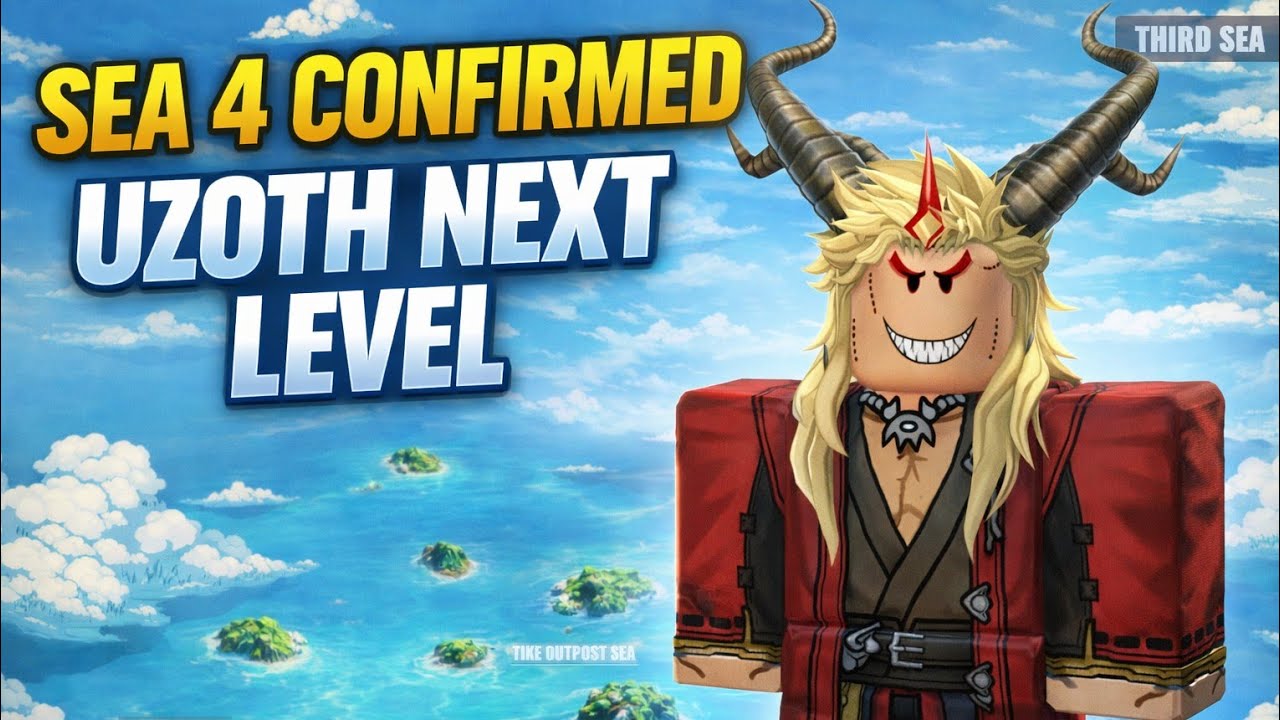 SEA 4 UPDATE 27 || SEA 4 HAS JUST CONFIRMED BY UZOTH || @ItsUzoth || #bloxfurit #bloxfurit 