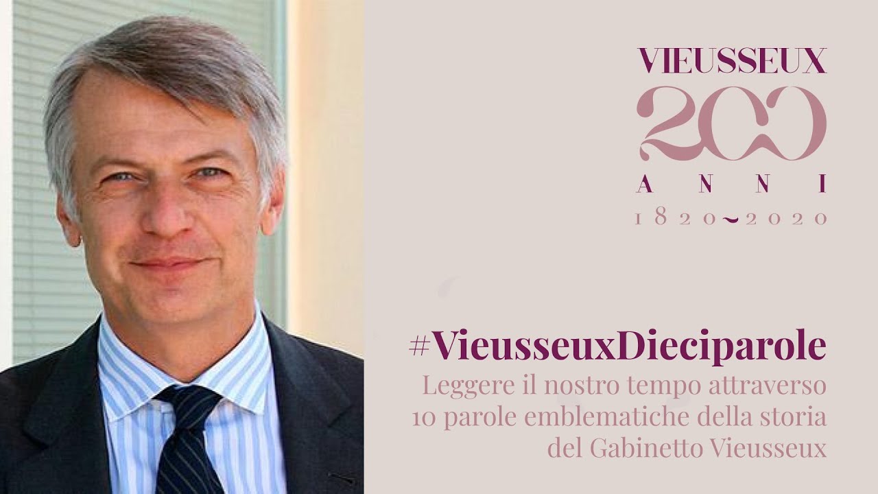 Ferruccio De Bortoli - Le parole del Vieusseux - EUROPA
