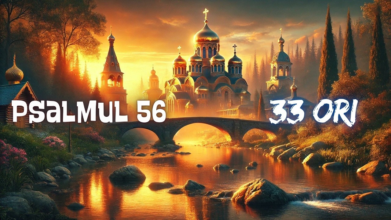 Psalmul 56: Încrederea Neclintită în Dumnezeu în Vremuri de Încercare 🙏✨