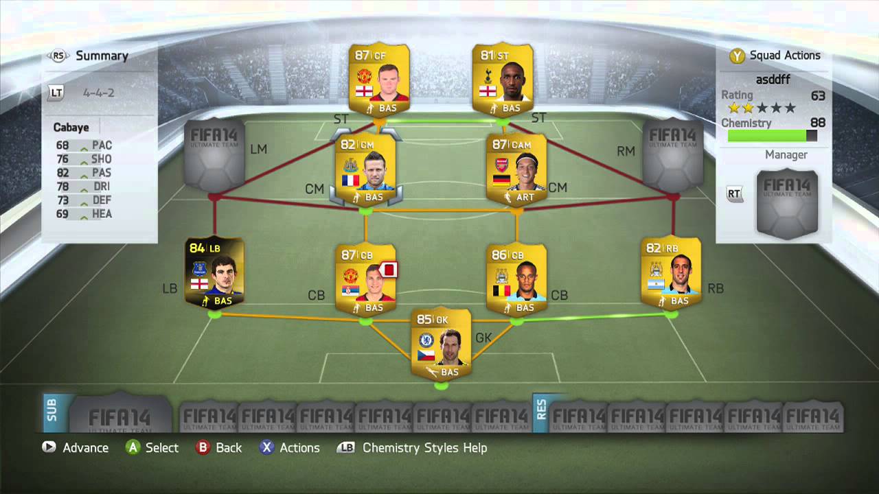 400k squad builder| FIFA 14