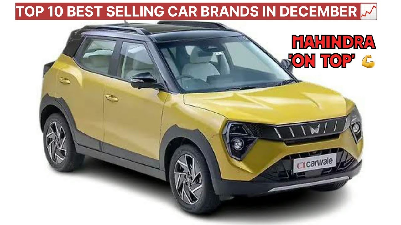TOP 10 BEST SELLING CAR BRANDS IN DECEMBER 2025 📈  #selling 