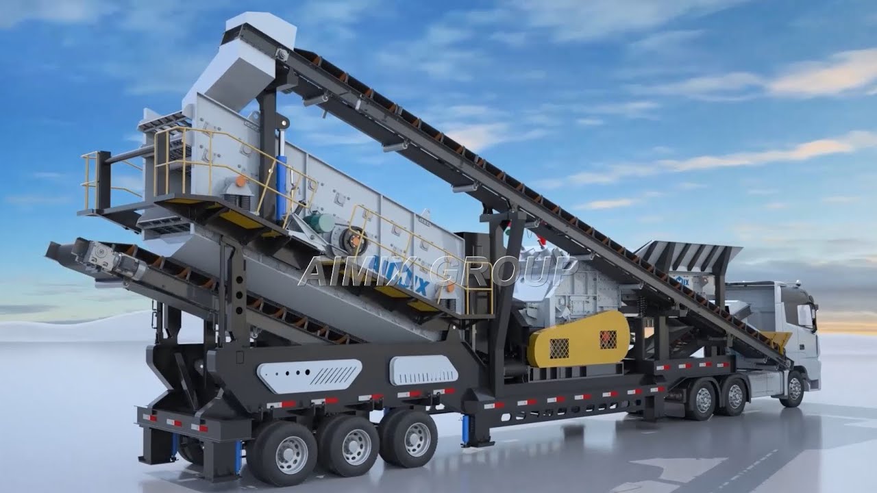 Video de 3D de Planta  Trituradora de Piedra de Impacto