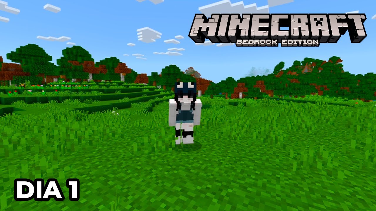SOBREVIVI A Minecraft BEDROCK