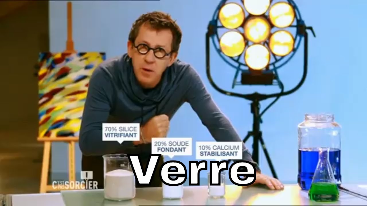 Comment le verre est-il cr&eacute;&eacute; ? - C'est Pas Sorcier