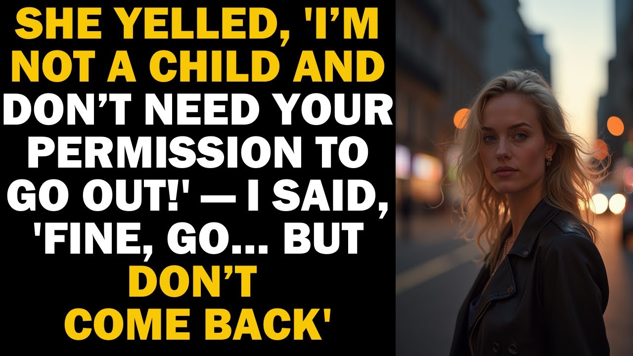 My Wife Went to a Party Despite My Plea—What She Admitted the Next Morning Broke Me Completely