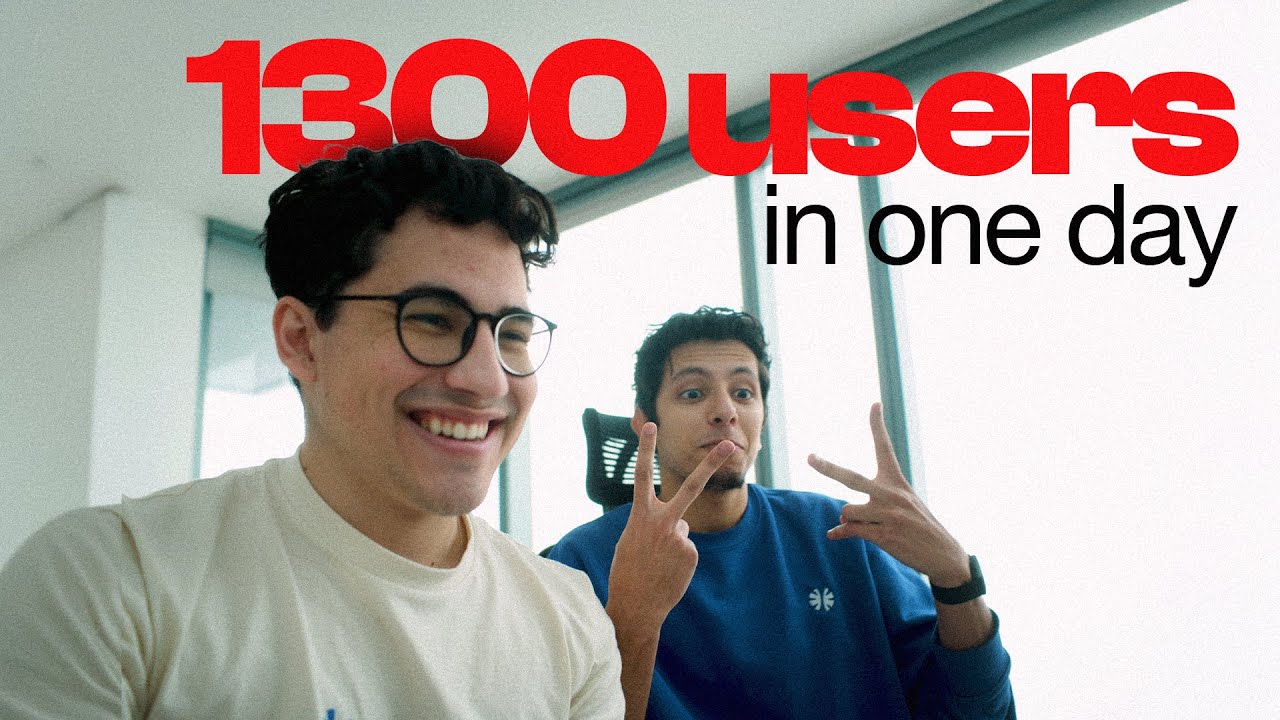 Our startup went kind of viral