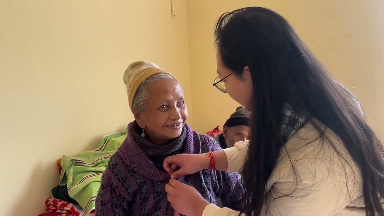 Visited old age home 🏠