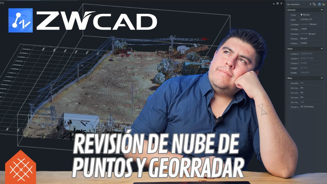 ZWCAD | Integración de Fotogrametría, Nubes de Puntos y Georradar