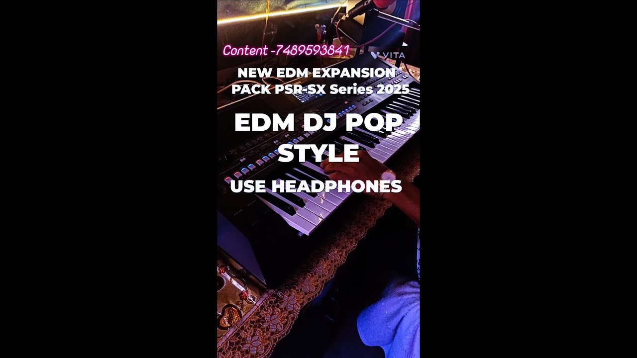 NEW EDM DRUM EXPANTION PACK 2025 ALL YAMAHA SX SERISE 