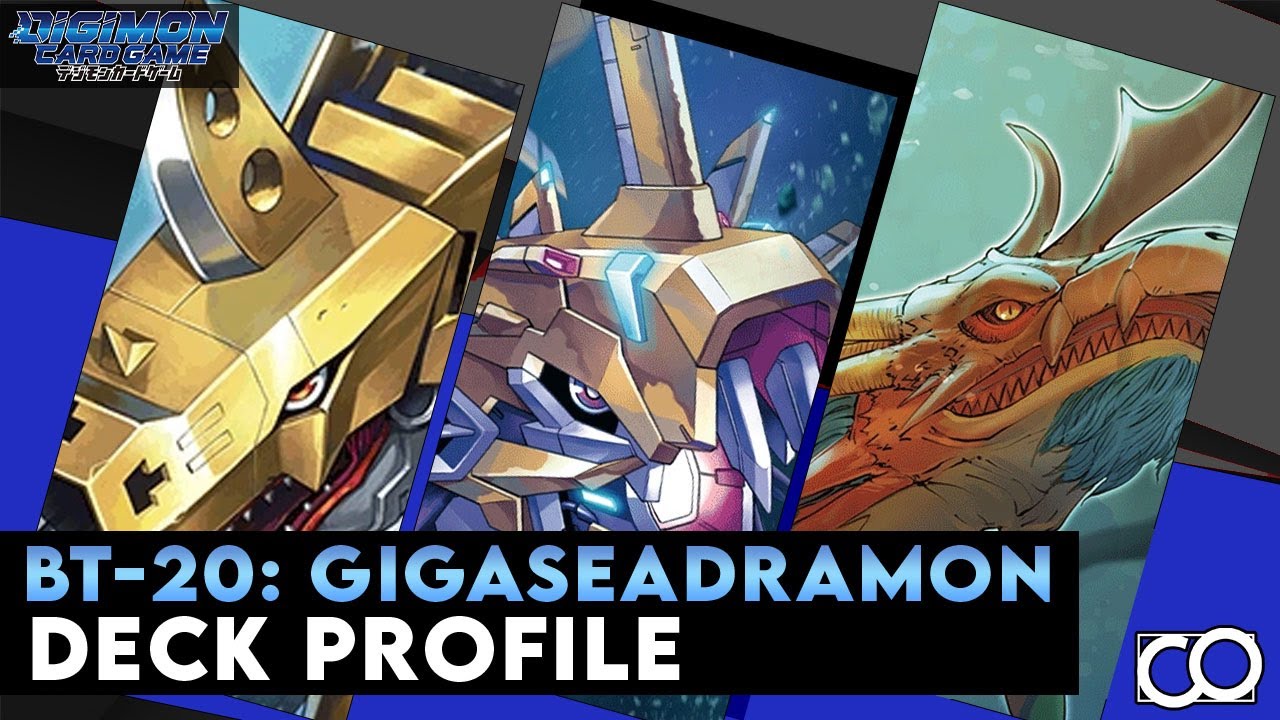 BEHOLD! GigaSeadramon's Giga Schlong! BT-20 Seadramon Deck Profile (Digimon Card Game)