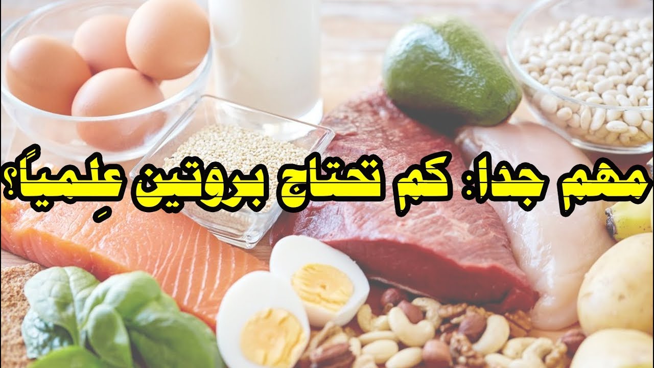 كم الكمية الي يحتاجها الرياضي من البروتين في اليوم؟