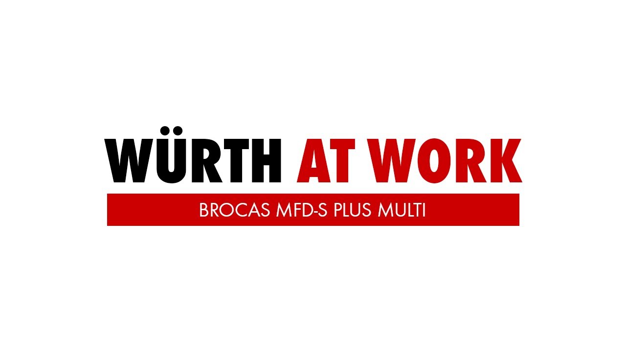 Würth - Brocas MFD-S Multi Plus
