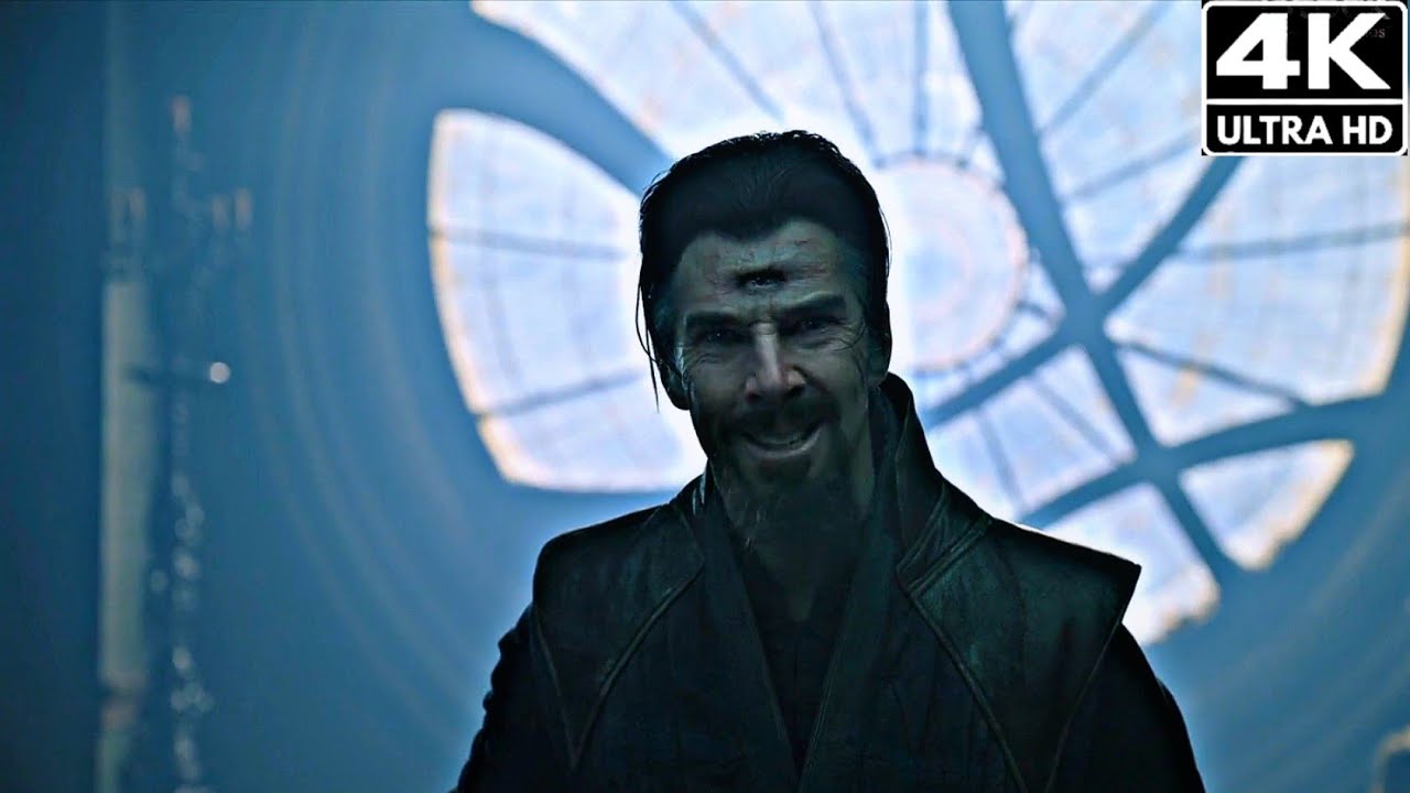 Doutor Estranho Luta Contra Sua Vers&atilde;o Corrompida [IMAX 4k HDR] (Doctor Strange) 2 2022