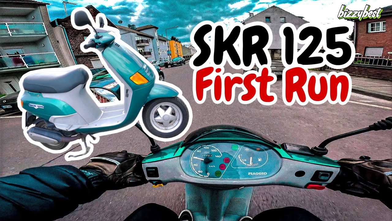 Erste Fahrt mit der SKR 125 - Speed  - Beschleunigung - Autobahn - Ich habe es so vermisst!!