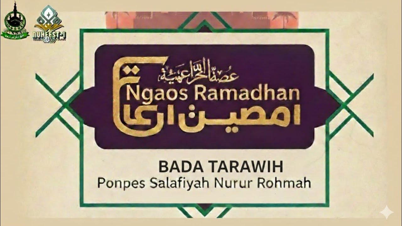 Yayasan Nurur Rohmah sedang live sekarang!