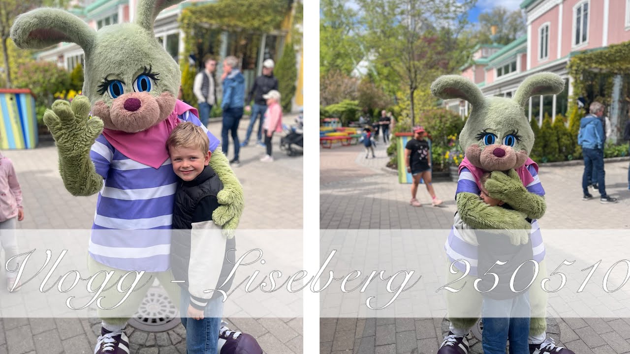 Vlogg - Liseberg & hotell 10-11 maj 2025