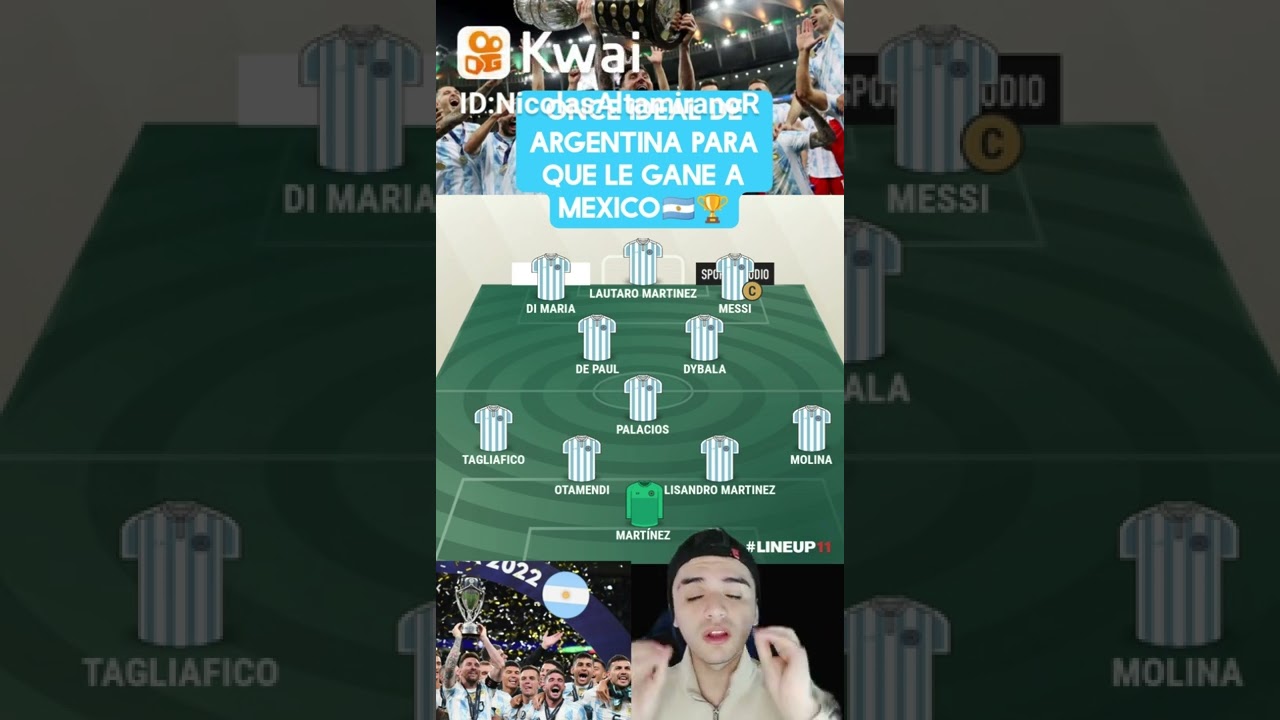 once ideal para ganar copa del mundo🏆🇦🇷 