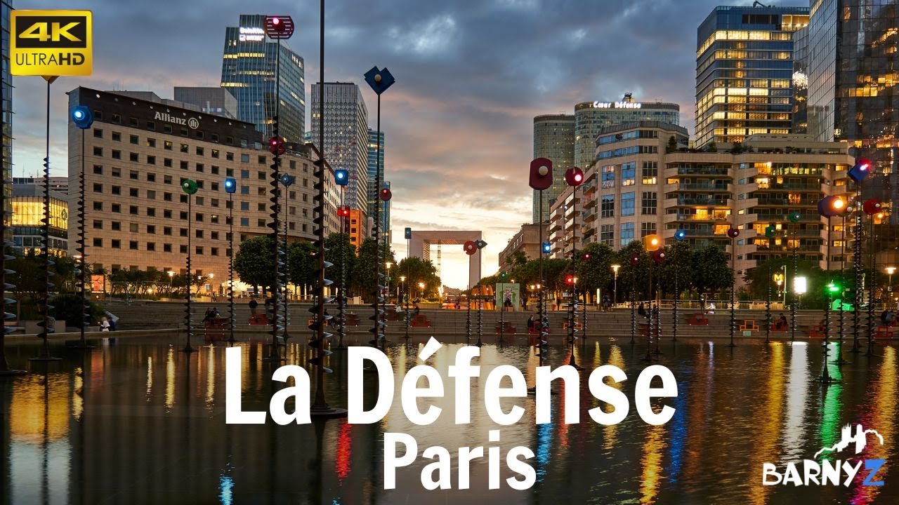 La Défense, the cool modern part of Paris