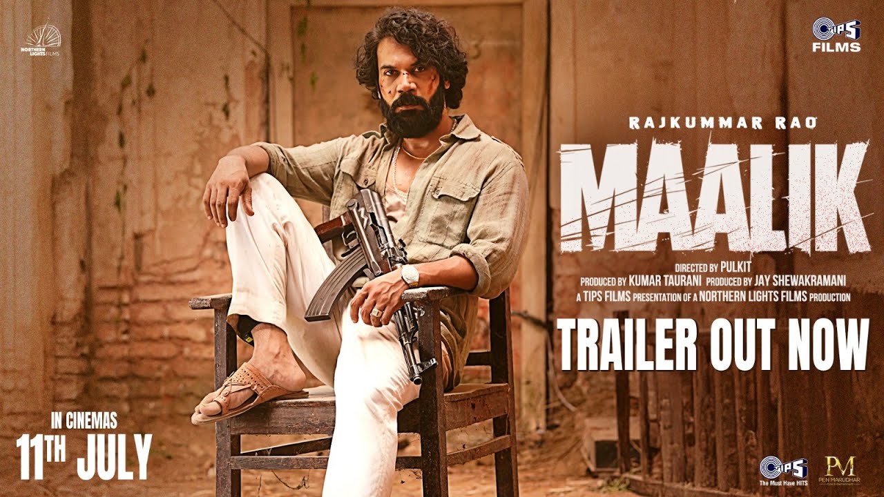 Live : Maalik Trailer In Cinemas 11th July 2025 | Rajkummar Rao, Manushi Chhillar, Prosenjit | मालिक