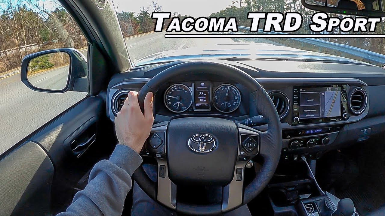 Still Worth The Price? - 2021 Toyota Tacoma TRD Sport 4x4 POV Review (Binaural Audio)