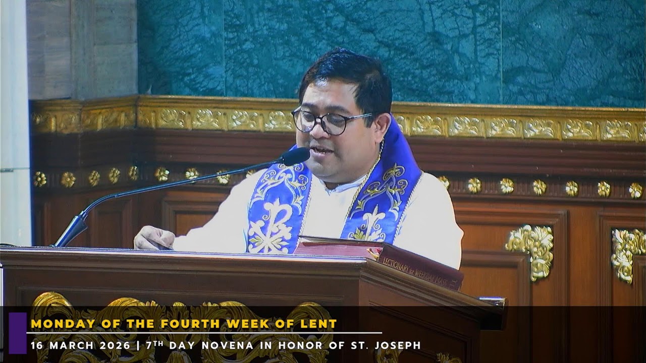 March 16, 2026 | 6:15 P.M | Seventh Day Novena Mass in Honor of St. Joseph