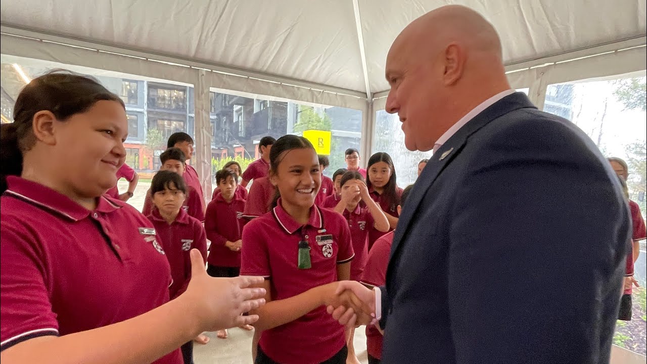 Sylvia Park School - Resido Appartments Opening ft The Prime Minister