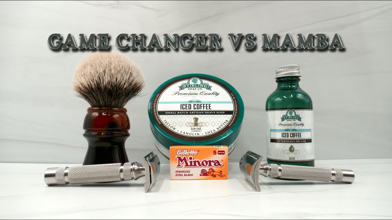 110 RazoRock Game Changer 68 Vs Mamba 70 | Stirling Iced Coffee | Turn N Shave