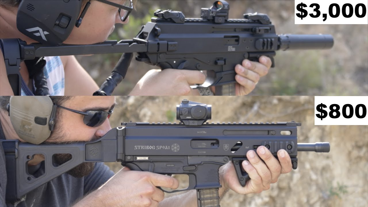 $800 Stribog VS. $3,000 APC9K