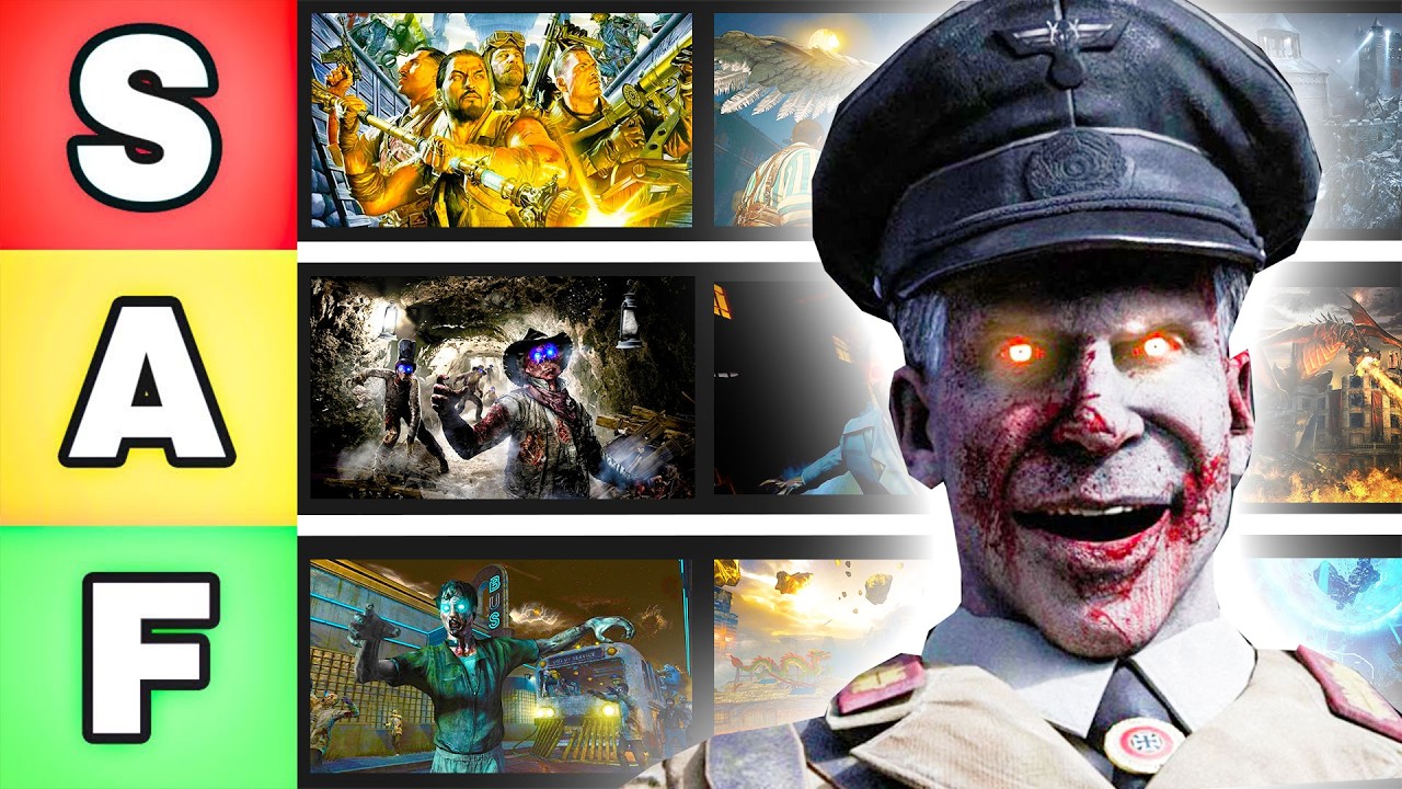 Spanish Zombies YouTuber Ranks EVERY Zombies Map.