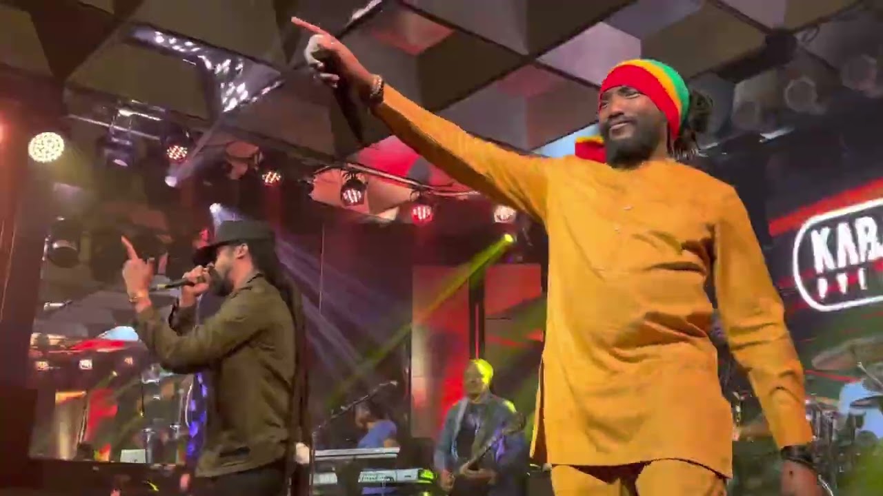 Kabaka Pyramid and Damian Marley - Red Gold & Green  - filmed by BR Lion Gainsburgh aka White Lion