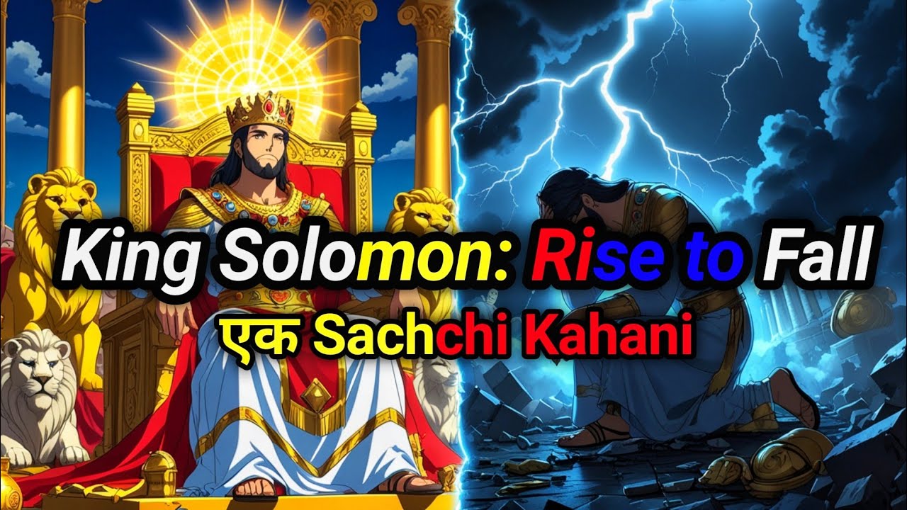 King Solomon: Rise to Fall एक सच्ची कहानी || Ek Buddhiman Raja kese hua Barbaad || Bible Story.