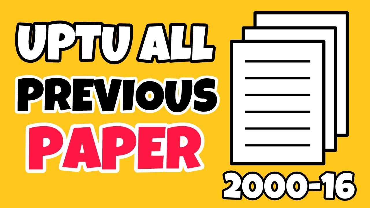 AKTU B.Tech Entrance Exam Previous Year (2000-2016) question papers download kare???