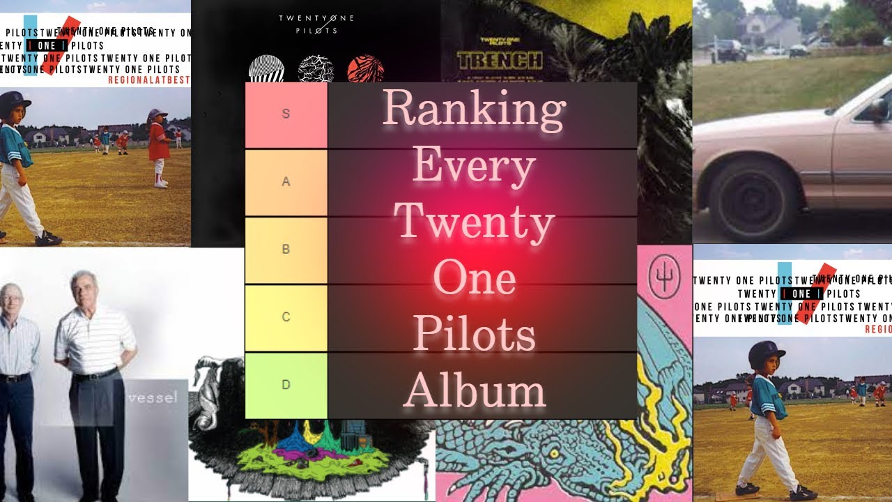 Ranking EVERY Album From Twenty One Pilots (+Tier List)