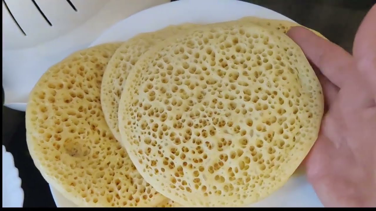 Crêpes mille trous express à la semoule extra moelleuses!