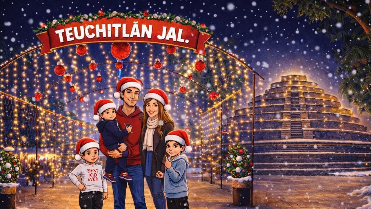 TEUCHITLÁN Jal. En temporada navideña. Navidad y año nuevo en TEUCHITLÁN Guachimontones