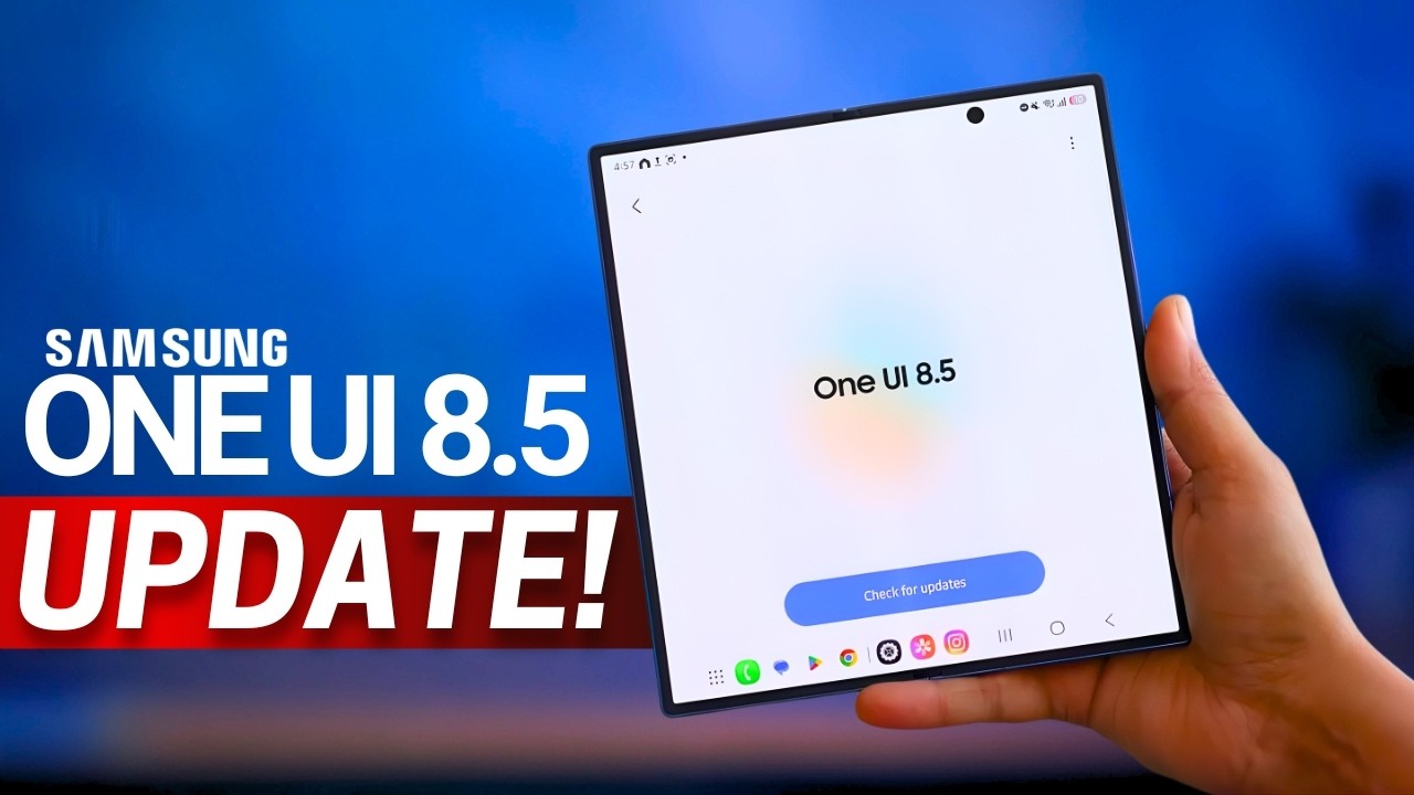 Samsung One UI 8.5 на Galaxy Z Fold 7 — ПОТРЯСАЮЩЕЕ ОБНОВЛЕНИЕ!