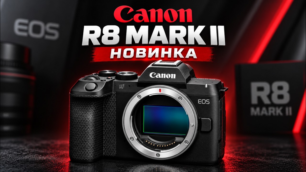 Canon R8 Mark II: зачем, если есть R6 II?