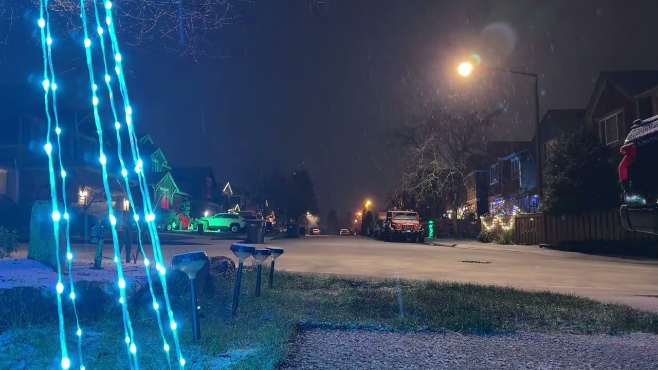 Recording a Snowy December Night with a Zoom H2E and LOM Mikro Usi's