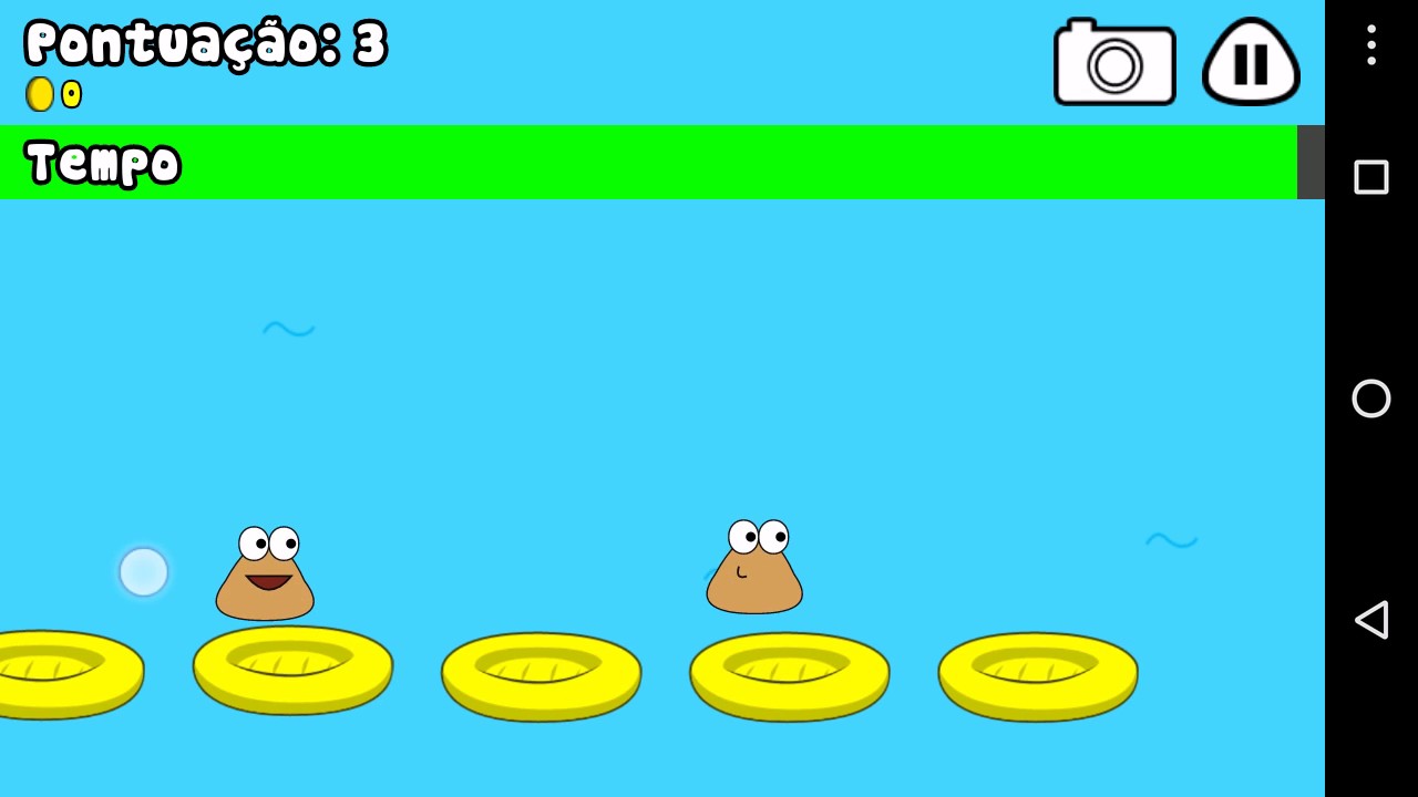 Jogando Pou PvP ft.scorpion beats/ série GAME OVER