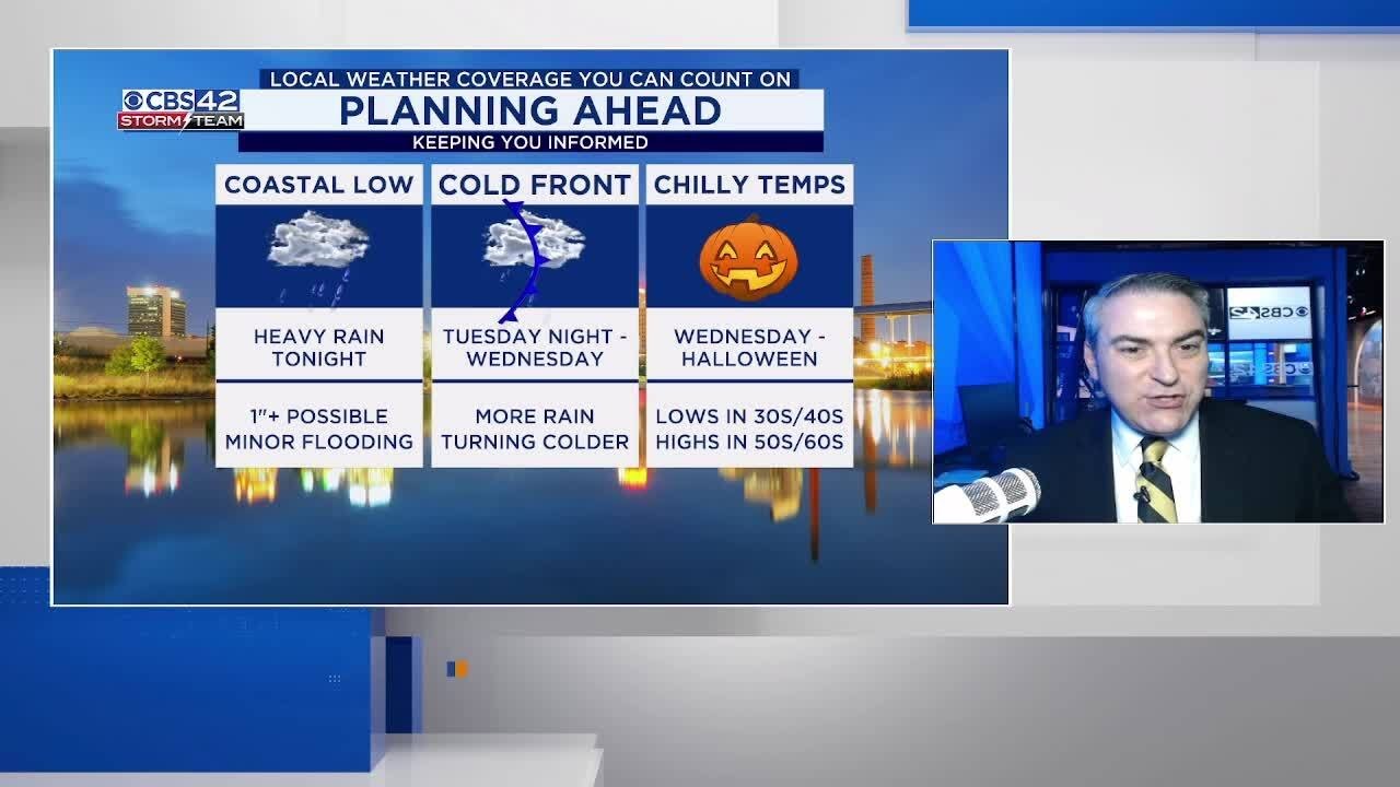 Heavy Rain to Frost: Alabama&rsquo;s Big Weather Shift This Week - Sunday Evening CBS 42 Weather Update