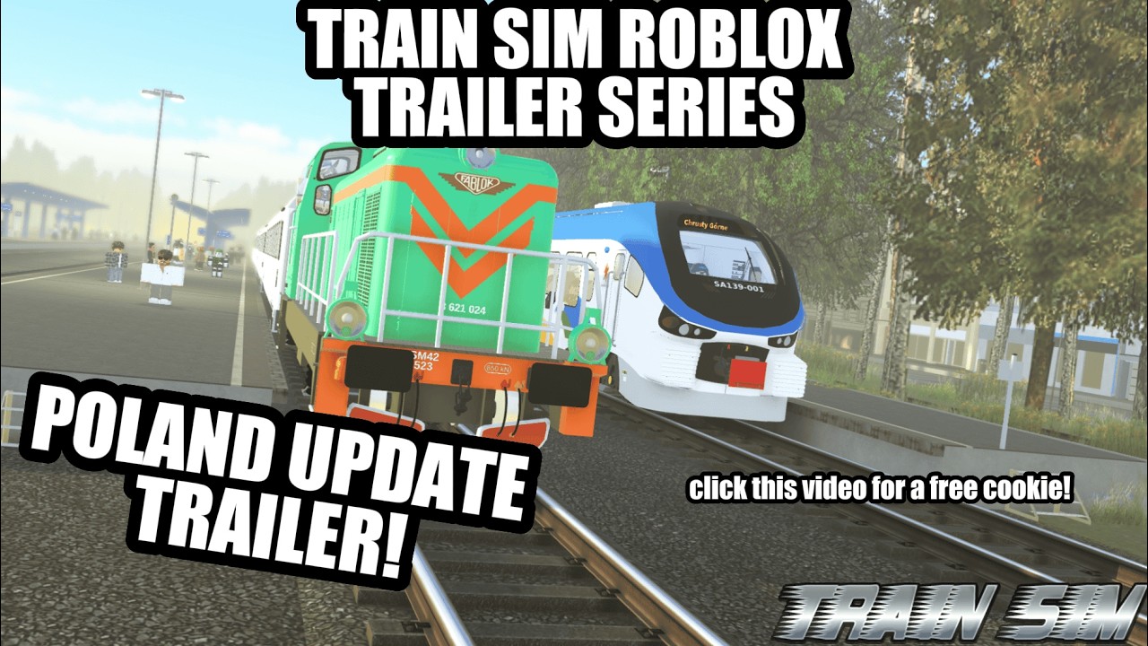 New POLAND Map | ROBLOX Train Sim