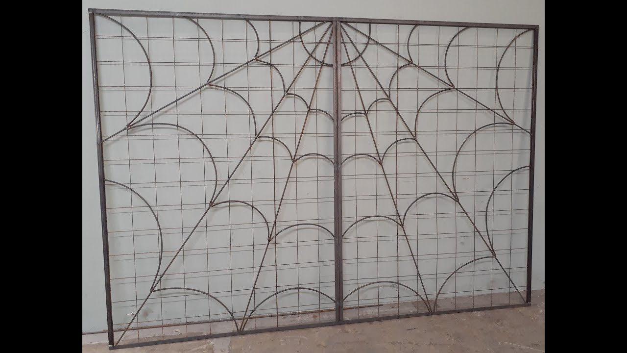 FIREBALL TOOLS  FIREBALL SQUARES : SPIDER WEB SHOP GATE BUILD - DIY Auto Restoration
