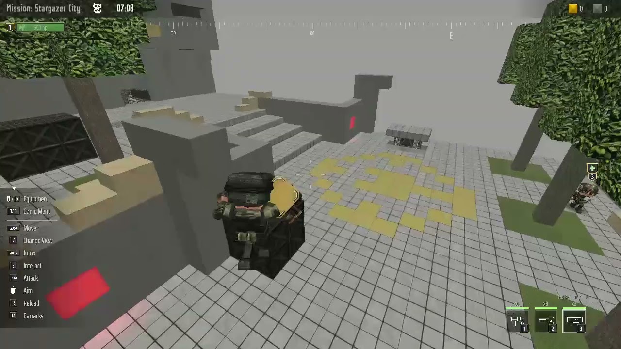 Block Fortress 2. Playing community maps episode 1