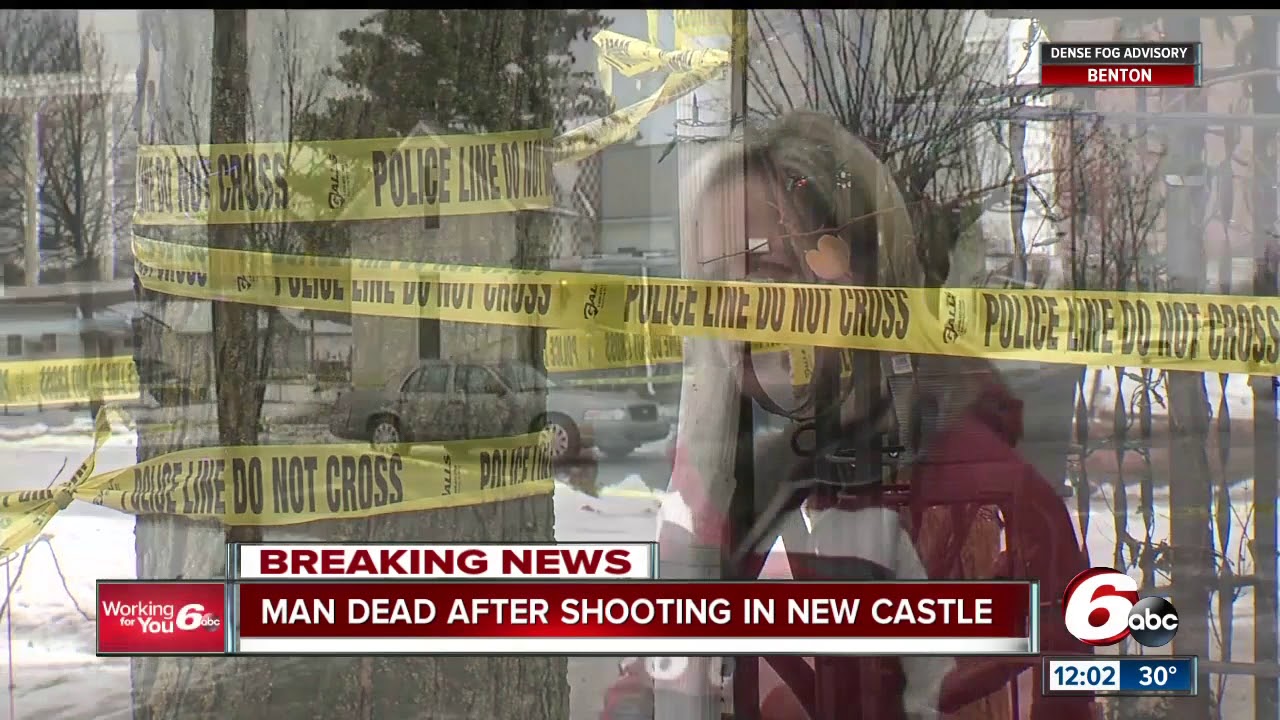 Man killed in shooting in New Castle, Indiana