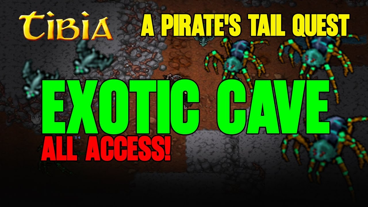 DOSTEP NA EXOTIC SPIDERY - CO I JAK - TIBIA - A Pirate's Tail Quest