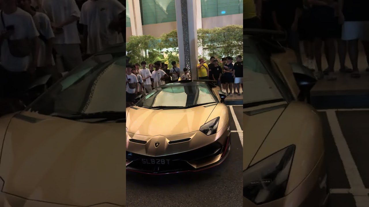 Thanks for having me Lamborghini club Singapore see the car culture in Sing so excellent so crowded