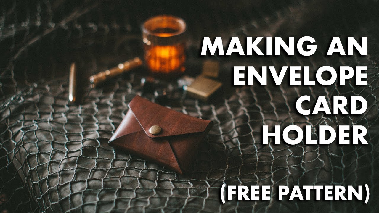 Making an Envelope Card Holder - (FREE PATTERN)