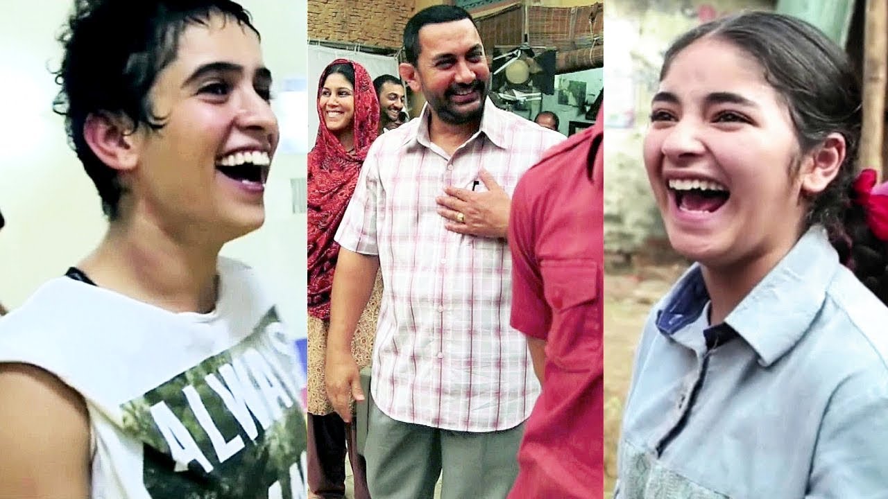 Aamir Khan, Fatima, Zaira And Other HAVE FUN On The Sets Of Dangal | Behind The Scenes Of Dangal