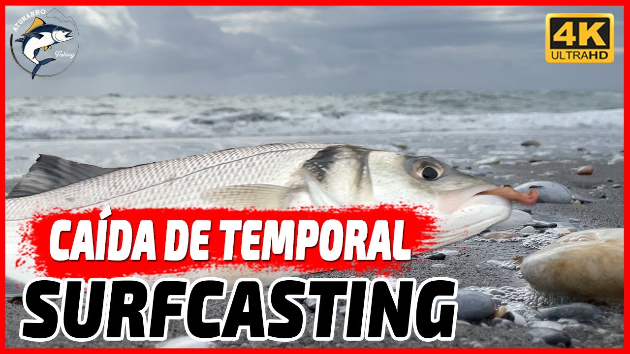 SURFCASTING - Caída de TEMPORAL en TORROX (Málaga)