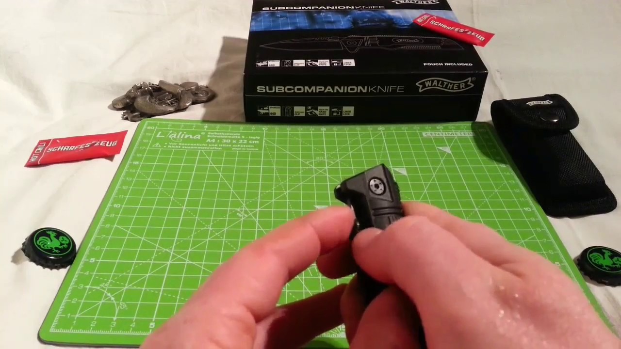 Walther Subcompanion Knife (42a/F&uuml;hrverbot)